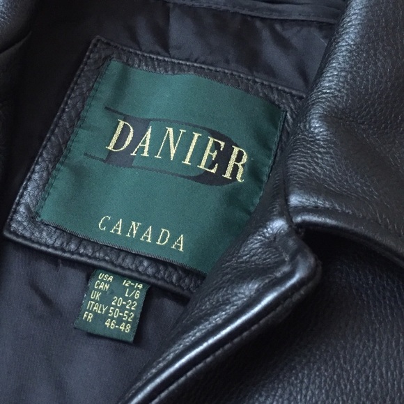 Vintage Danier Leather Jacket - Picture 4 of 4